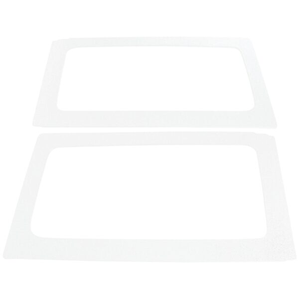 DEI 50154 '11-'18 Wrangler JK 2-Door White Original Finish Rear Side Window Only 050154