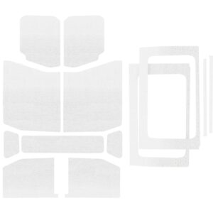 DEI 50180 Wrangler JL 4-Door White Original Finish Complete Headliner Kit 050180