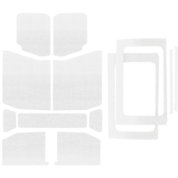 DEI 50180 Wrangler JL 4-Door White Original Finish Complete Headliner Kit 050180