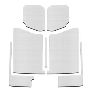 DEI 50185 Gladiator White Original Finish Complete Headliner Kit 050185
