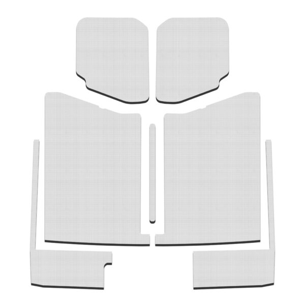 DEI 50185 Gladiator White Original Finish Complete Headliner Kit 050185