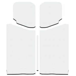 DEI 50190 Wrangler JL 2-Door White Original Finish Headliner Only 050190