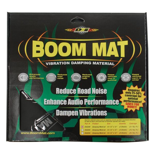 DEI 50202 Boom Mat Damping Material 12.5" x 12" 4 Sheets 050202