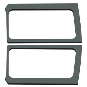 DEI 50269 Wrangler JL 2-Door Gray Original Finish Rear Side Window Only 050269