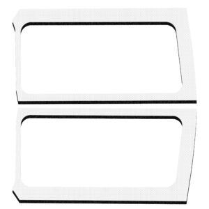 DEI 50270 Wrangler JL 2-Door White Original Finish Rear Side Window Only 050270