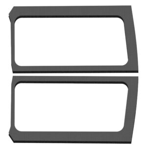DEI 50271 Wrangler JL 2-Door Gray Leather Look Rear Side Window Only 050271