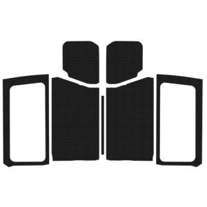 DEI 50280 Wrangler JL 2-Door Black Original Finish Complete Headliner Kit 050280