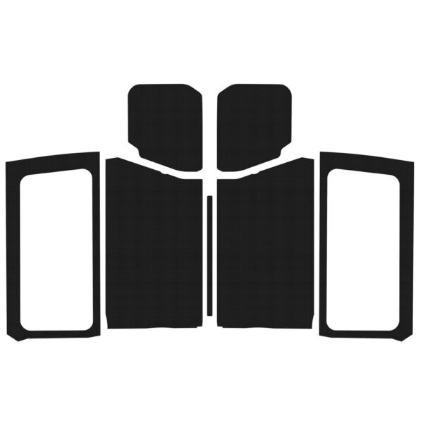 DEI 50280 Wrangler JL 2-Door Black Original Finish Complete Headliner Kit 050280