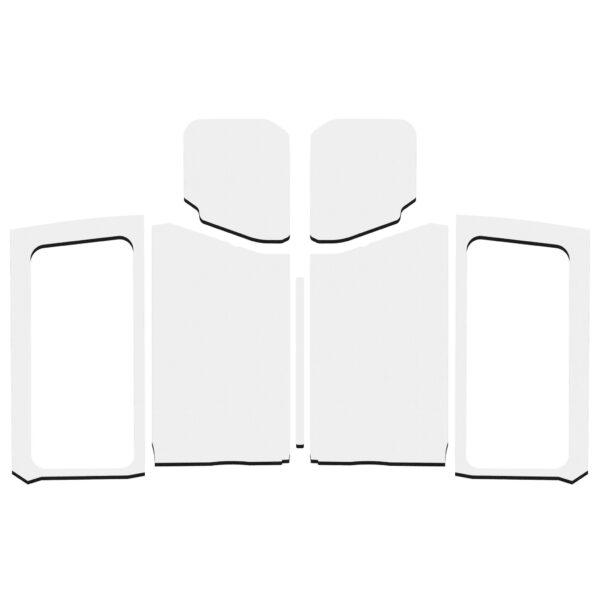 DEI 50281 Wrangler JL 2-Door White Original Finish Complete Headliner Kit 050281