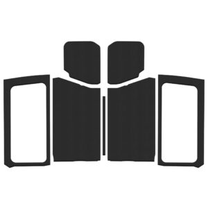 DEI 50283 Wrangler JL 2-Door Black Leather Look Complete Headliner Kit 050283