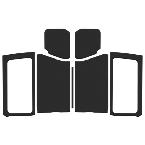 DEI 50283 Wrangler JL 2-Door Black Leather Look Complete Headliner Kit 050283