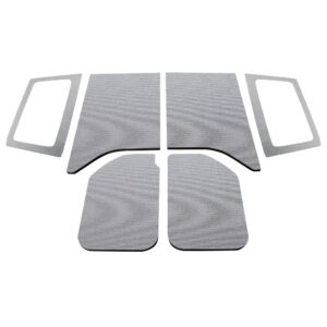 DEI 50286 '11-'18 Wrangler JK 2-Door Gray Original Finish Complete Headliner Kit 050286