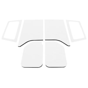 DEI 50287 '11-'18 Wrangler JK 2-Door White Original Finish Complete Headliner Kit 050287