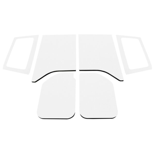 DEI 50287 '11-'18 Wrangler JK 2-Door White Original Finish Complete Headliner Kit 050287