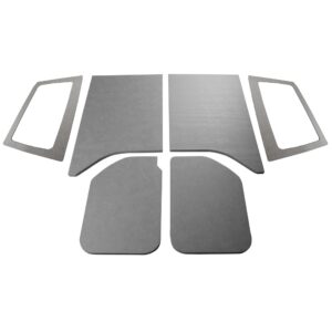 DEI 50289 '11-'18 Wrangler JK 2-Door Gray Leather Look Complete Headliner Kit 050289