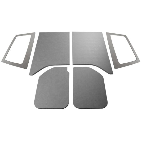 DEI 50289 '11-'18 Wrangler JK 2-Door Gray Leather Look Complete Headliner Kit 050289