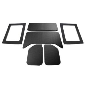 DEI 50293 '11-'18 Wrangler JK 4-Door Black Leather Look Complete Headliner Kit 050293