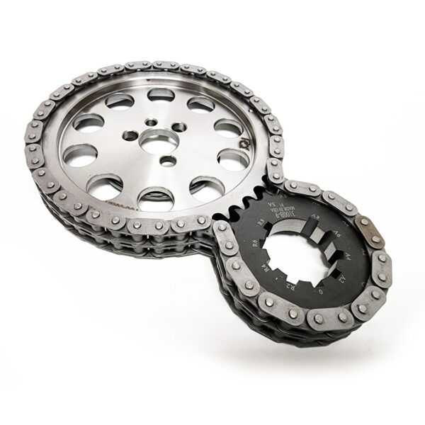 TIMING CHAIN SET, PQx, DBL ROLLER
