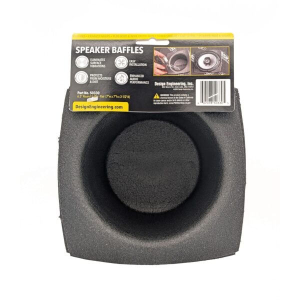 DEI 50330 Speaker Baffles 6.5" Round 050330