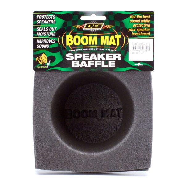 DEI 50341 Boom Mat Speaker Baffle 6.75 in. Round Slim Pair 050341