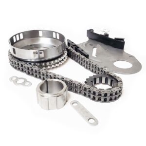 TIMING CHAIN SET, PQx, DBL ROLLER
