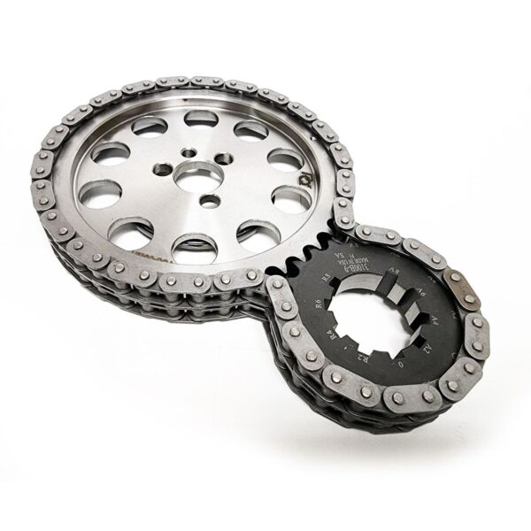 TIMING CHAIN SET, PQx, DBL ROLLER