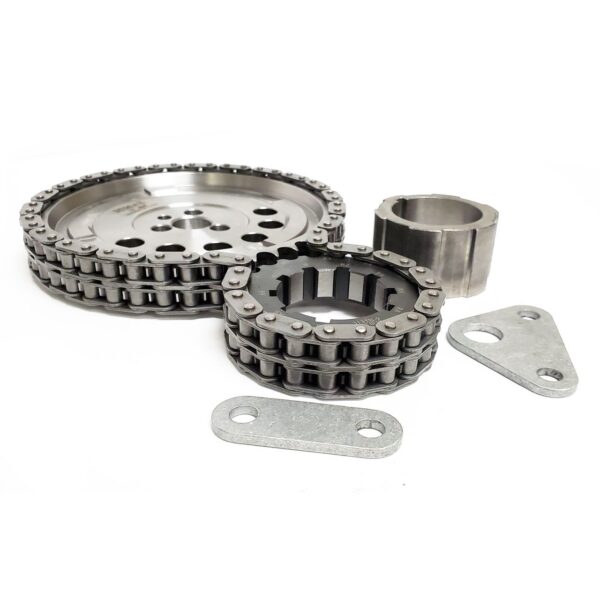 TIMING CHAIN SET, PQx, DBL ROLLER