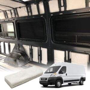 DEI 50457 Ram ProMaster 159 WB High Cube Ext 12mm D-Mat Insulation Kit
