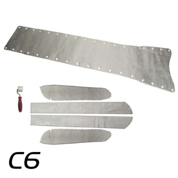 DEI 50532 C6 Corvette Trans Tunnel Heat Shield Complete Kit 050532