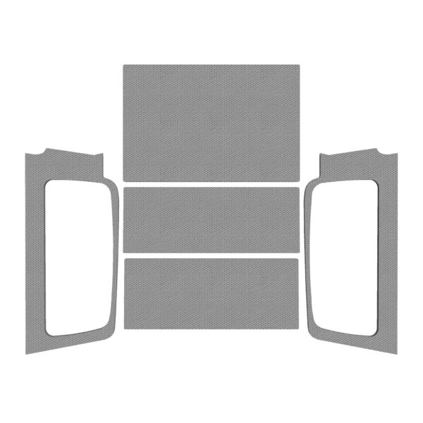 DEI 50605 '04-'06 Wrangler LJ Gray Leather Look Complete Headliner Kit