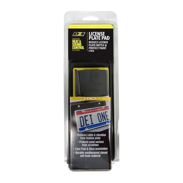 DEI 50941 License Plate Pad