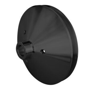 Chevy SWP Power Steering Pulley - Press Fit - Black