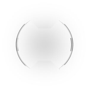 SlimLite 8 In. LED - Light Shield - Clear