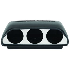 UNIVERSAL DASH TOP, TRIPLE, 2-1/16 in. , BLACK