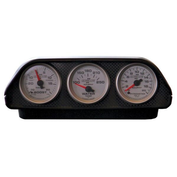 UNIVERSAL DASH TOP, TRIPLE, 2-1/16 in. , BLACK