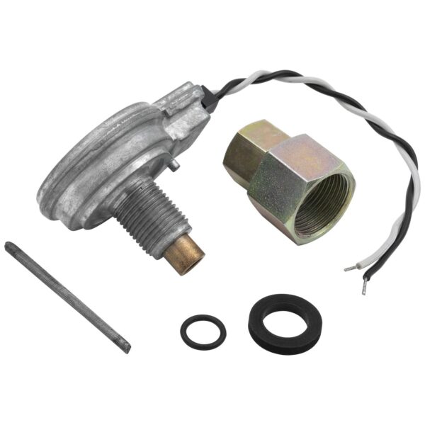 5 PC. GAUGE KIT, 3-3/8 in. & 2-1/16 in. , ELEC. SPEEDOMETER, ARCTIC WHITE