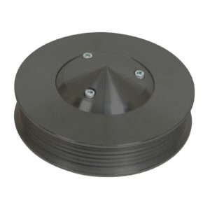 Chrysler Small Block Power Steering Pulley - Keyway - Black