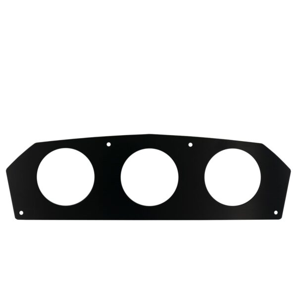 GAUGE PANEL, DIRECT FIT, 2-1/16in 3 GAUGE, CAN-AM MAVERICK 12-18 & COMMANDER 10-20