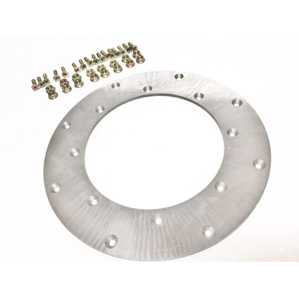 Flywheel Heatshield:18 Rivet Pattern 10.5" O.D. .140" Thick