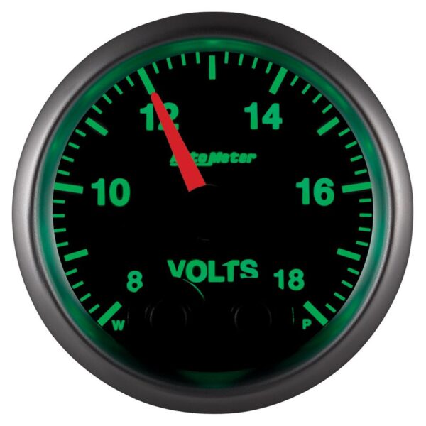 2-1/16 in. VOLTMETER, 8-18V, ELITE, W/O PRO-CONTROL