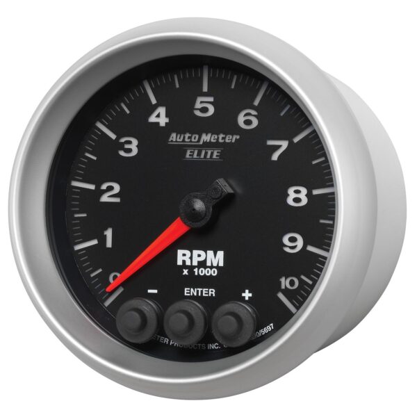 3-3/8 in. IN-DASH TACHOMETER, 0-10,000 RPM, ELITE