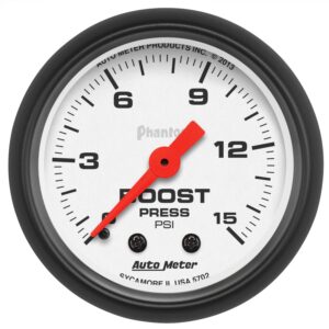 2-1/16 in. BOOST, 0-15 PSI, PHANTOM