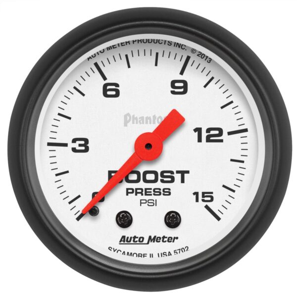 2-1/16 in. BOOST, 0-15 PSI, PHANTOM