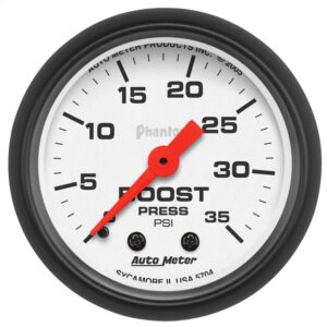 2-1/16 in. BOOST, 0-35 PSI, PHANTOM
