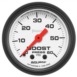 2-1/16 in. BOOST, 0-60 PSI, PHANTOM
