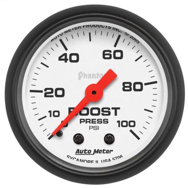 2-1/16 in. BOOST, 0-100 PSI, PHANTOM