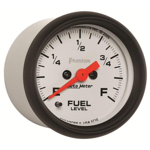 2-1/16 in. FUEL LEVEL, PROGRAMMABLE 0-280 O, PHANTOM