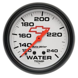 2-5/8 in. WATER TEMPERATURE, 120-240 Fahrenheit, GM WHITE