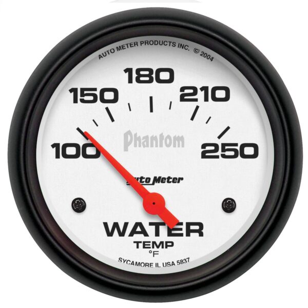 2-5/8 in. WATER TEMPERATURE, 100-250 Fahrenheit, PHANTOM