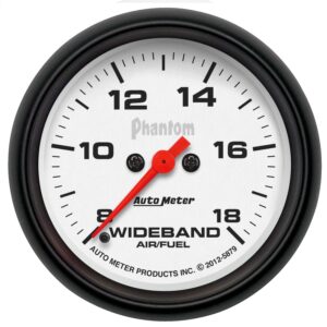 2-5/8 in. WIDEBAND AIR/FUEL RATIO, ANALOG, 8:1-18:1 AFR, PHANTOM
